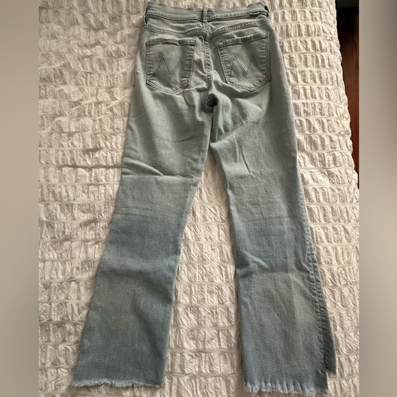MOTHER The Insider Crop Step Fray Fresh Catch Sz 26 - Picture 10 of 11